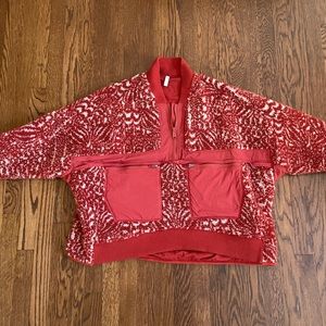 Free people movement fleece pullover